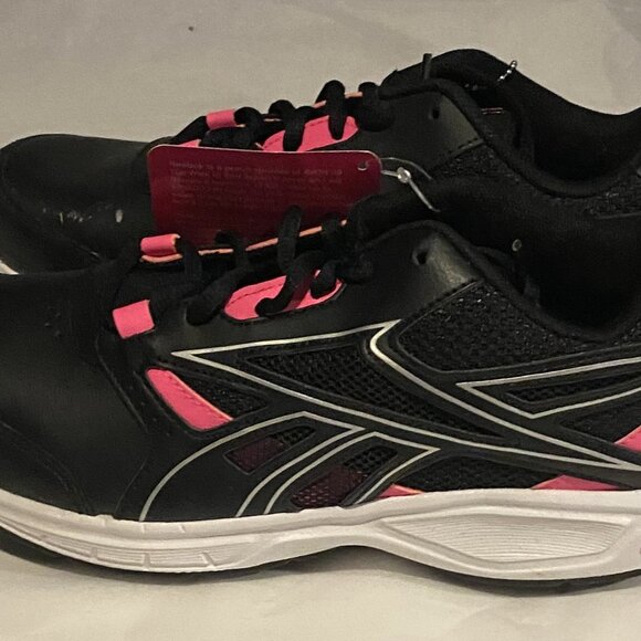 Reebok Women's Black DMX Max Stride RS 2.0 Shoes Size 8 us AQ9039 - Picture 4 of 5